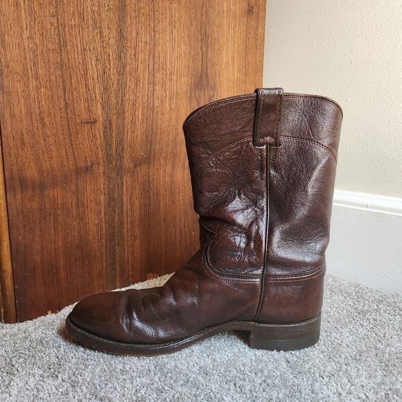 Justin 3162 Men's Classic Roper Boot - Picture 6 of 8